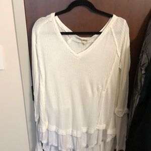 Free People oversize soft sweater